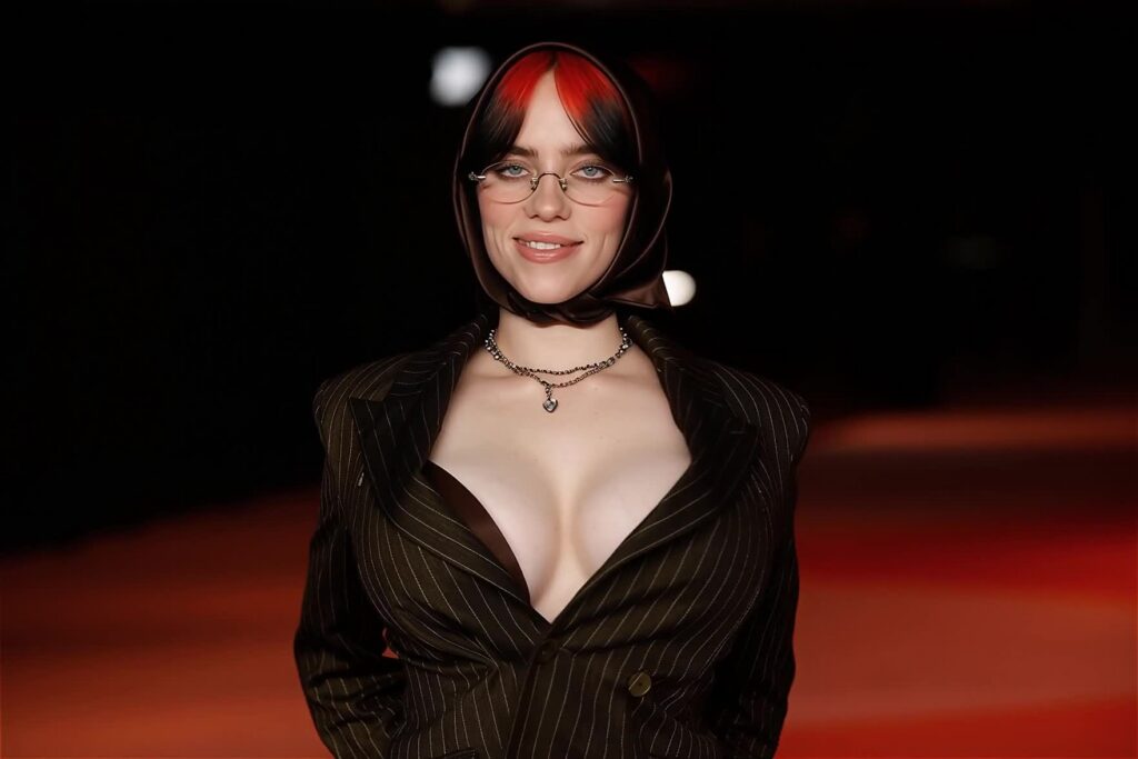 Video thumbnail for Billie Eilish AI-Fabricated Video Replica - Nude AI Celebs
