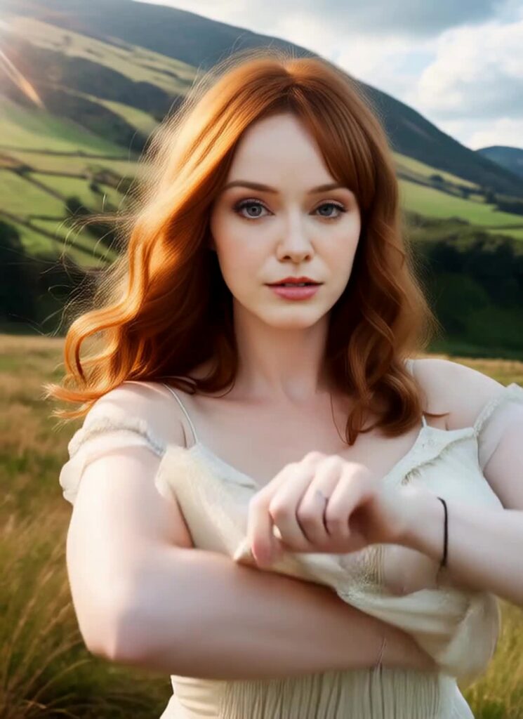 Video thumbnail for Christina Hendricks AI Video Digital Virtual Clone Tech - Nude AI Celebs