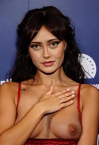 Video thumbnail for Ella Purnell AI Video Digital Morphing - Nude AI Celebs