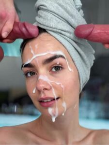 Video thumbnail for Lily Collins AI Video Simulation - Nude AI Celebs
