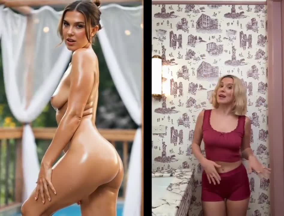 Video thumbnail for Millie Bobby Brown AI‑Video Digital Virtual Illusion - Nude AI Celebs