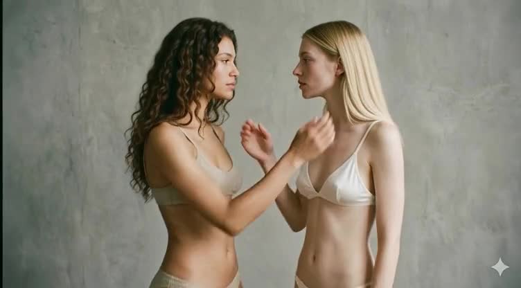 Video thumbnail for Hunter Schafer AI-Fictional Nude Video Simulation - Nude AI Celebs