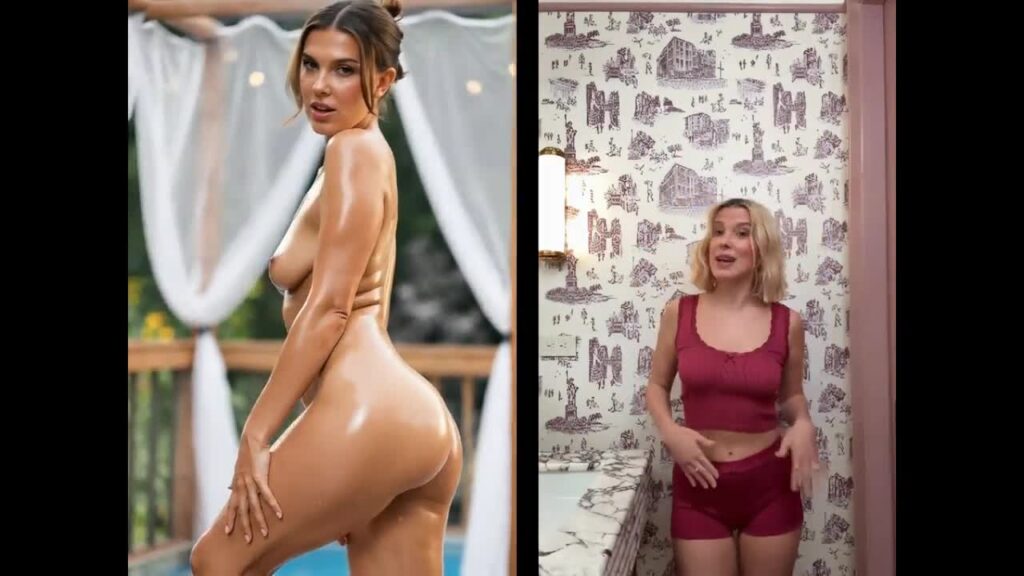 Video thumbnail for Millie Bobby Brown AI Video Digital Simulated - Nude AI Celebs