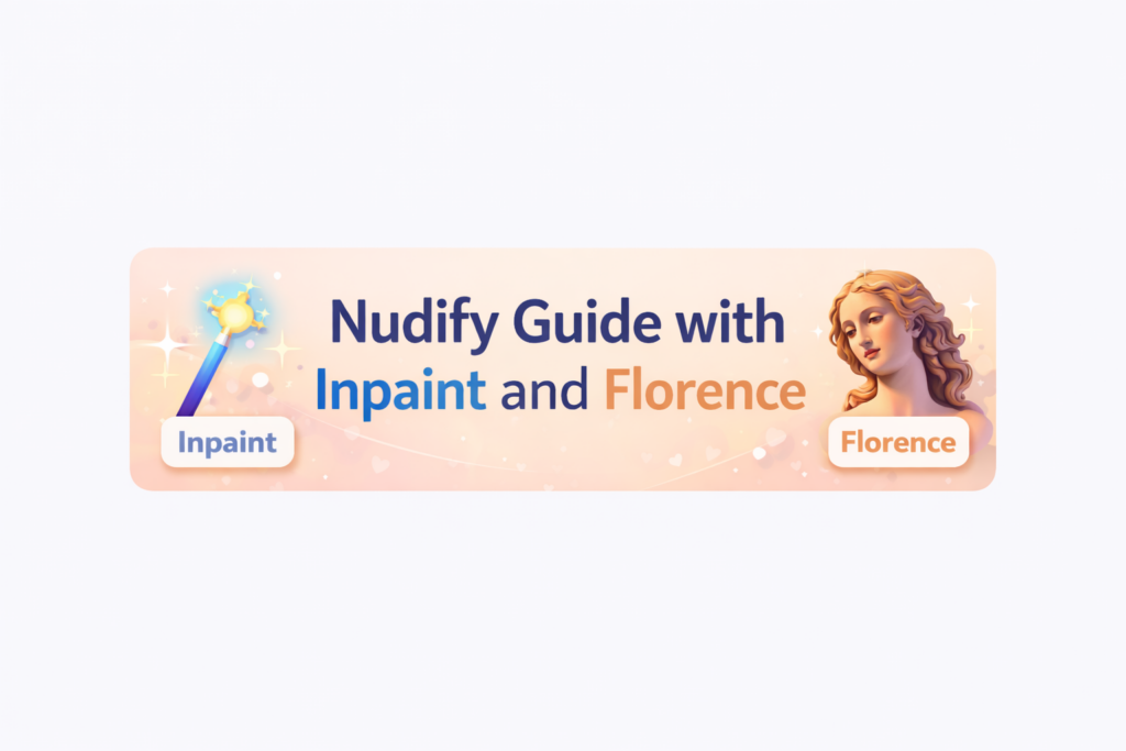 Nudify Guide with Inpaint and Florence in ComfyUI