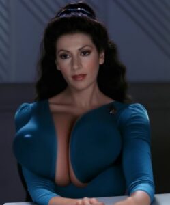 Video thumbnail for Marina Sirtis AI-Synthesized Video Porn - Nude AI Celebs